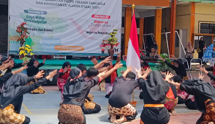 Sayangi Bumi, MAN 2 Kota Cirebon Sukses Gelar Panen Karya Hidupku dan Bumiku