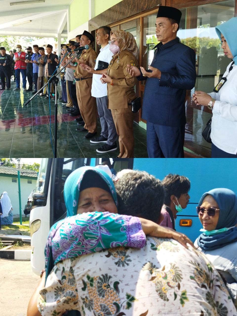 Jamaah Haji Kota Cirebon Tiba di Kampung Halaman